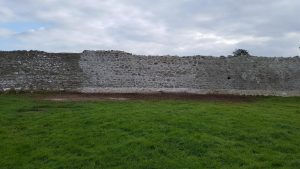 Conservation and Stabilisation works to the Town Wall at Rinn Duin, Co Roscommon 2017