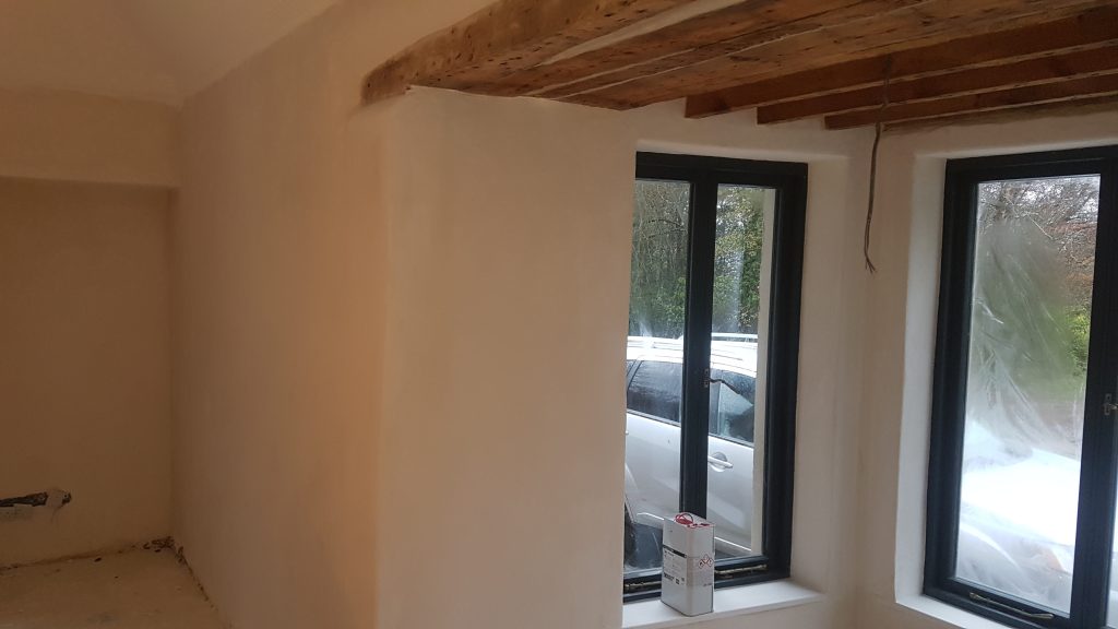 Insulating Traditional Buildings - Walls with Diasen Plaster - Lime plastering