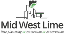 mid west lime logo - lime plastering - restoration work - construction